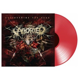 ABORTED  Engineering The Dead LP TRANSPARENT RED VINYL