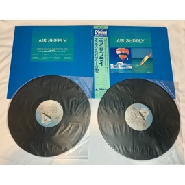 AIR SUPPLY  LOST IN LOVE/THE ONE THAT YOU LOVE - DELUXE PACKAGE 82' GATEFOLD 2-LP JAPAN OBI VINYL