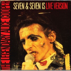 ALICE COOPER  Seven & Seven Is Live Gatefold Single 7" Vinyl - 1981