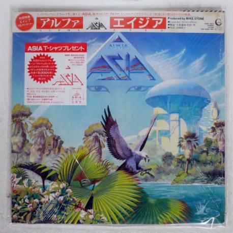 ASIA Alpha LP Japan CAP OBI VINYL