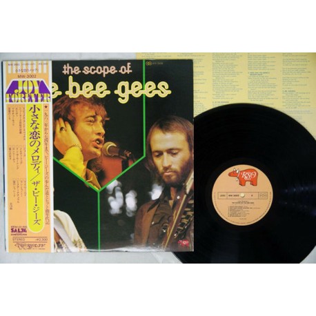 BEE GEES  SCOPE OF THE LP Japan OBI VINYL