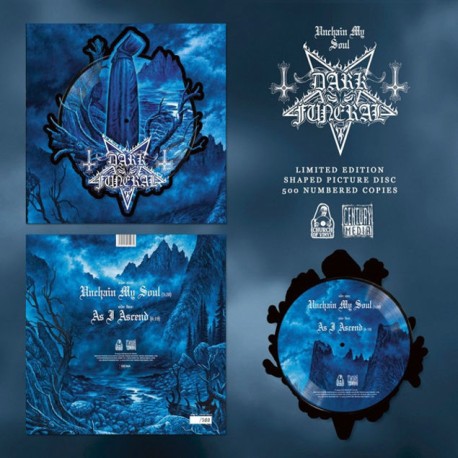 DARK FUNERAL  Unchain My Soul SHAPED VINYL Lim. to 500 Copies