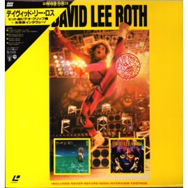 DAVID LEE ROTH  David Lee Roth  LASERDISC 12" JAPAN OBI