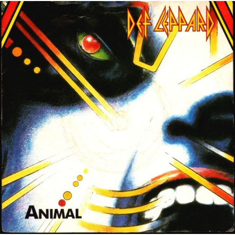 DEF LEPPARD Animal Single 7" Vinyl - 1987