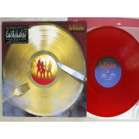 EARTHSHAKER  EXCITING MINI II SINGLE 12" JAPAN RED VINYL