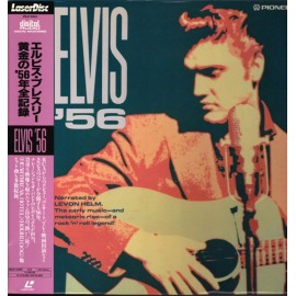 ELVIES PRESLEY Elvis '56 LASERDISC 12" JAPAN OBI - 1987