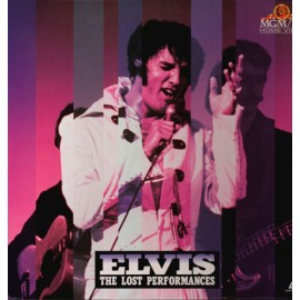 ELVIES PRESLEY Elvis The Lost Performances LASERDISC 12" JAPAN - 1992