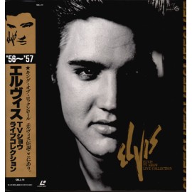 ELVIES PRESLEY TV Show Live Collection 56-57 LASERDISC 12" JAPAN OBI